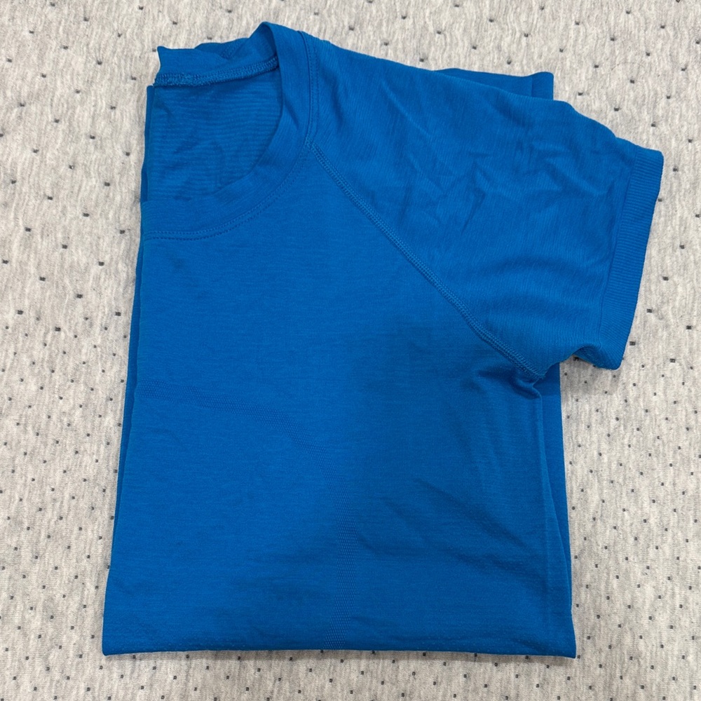 Lululemon Swiftly Tech Shirt Sleeve Royal Blue